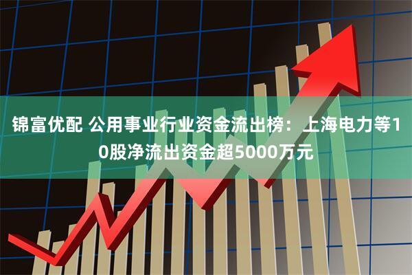 锦富优配 公用事业行业资金流出榜:上海电力等10股净流出资金超5000万元